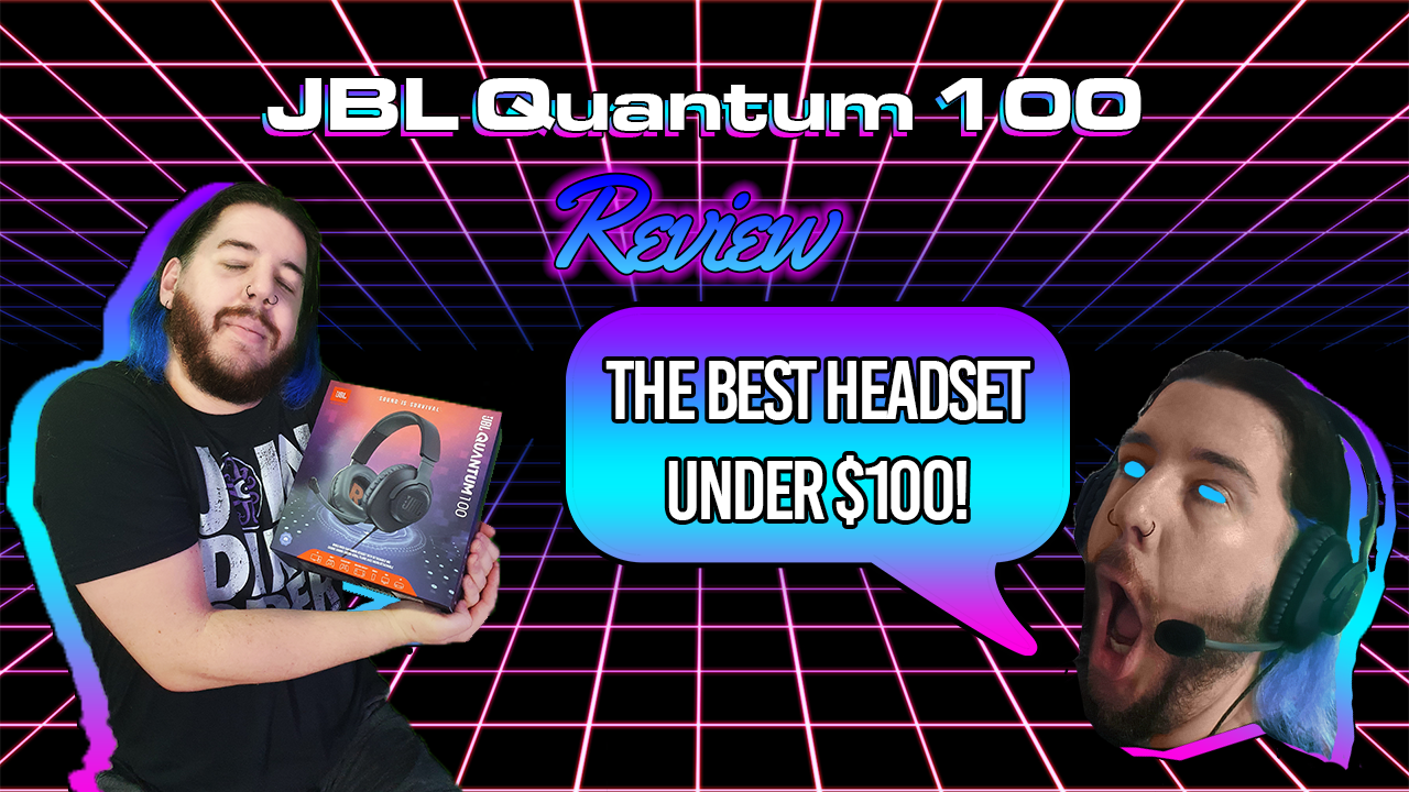 JBL Quantum 100 gaming headset review