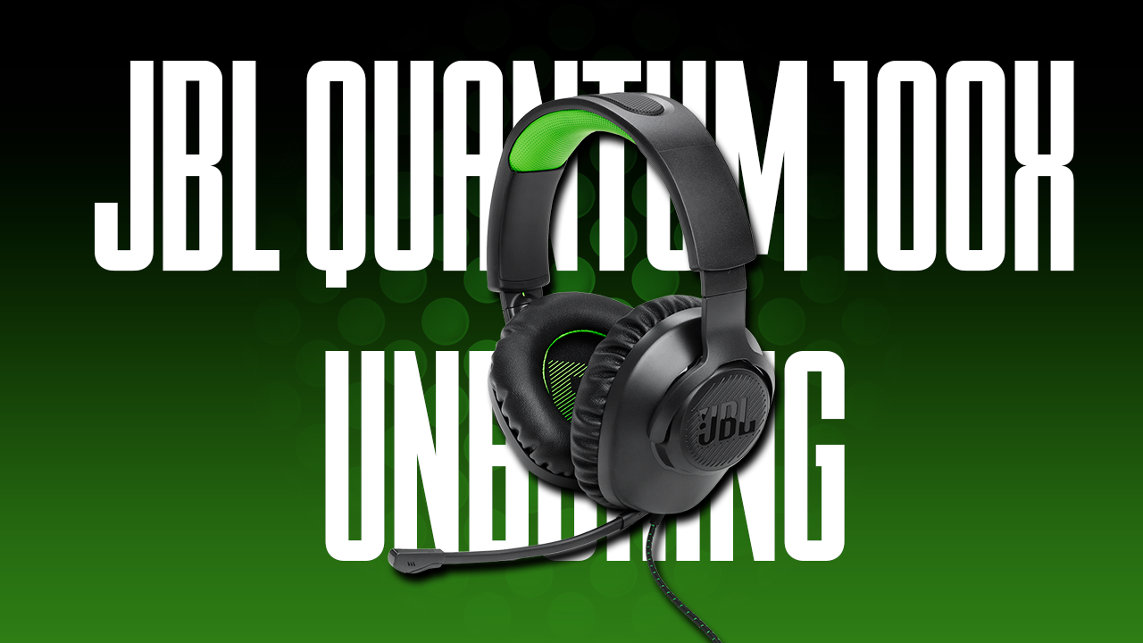 JBL Quantum 100X Unboxing & First Impressions